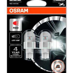LEDriving® LEDlampa SL W16W T15 Red
